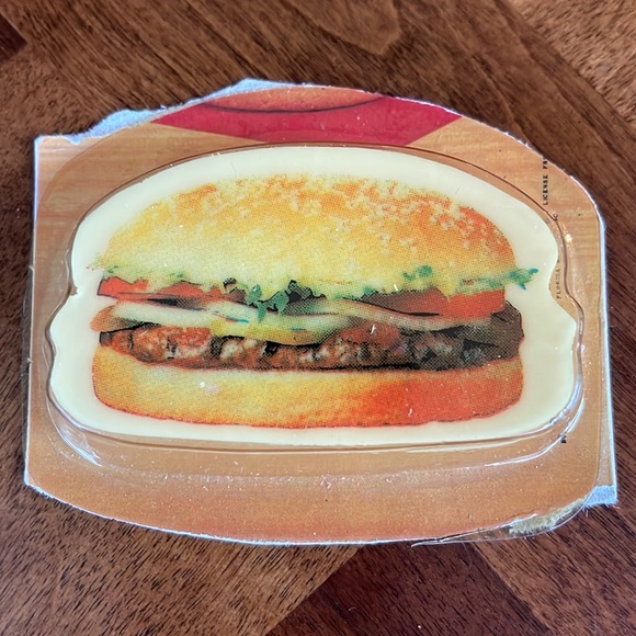 VINTAGE 80S BURGER KING - CRAYON & ERASER SET - Picture 2 of 14